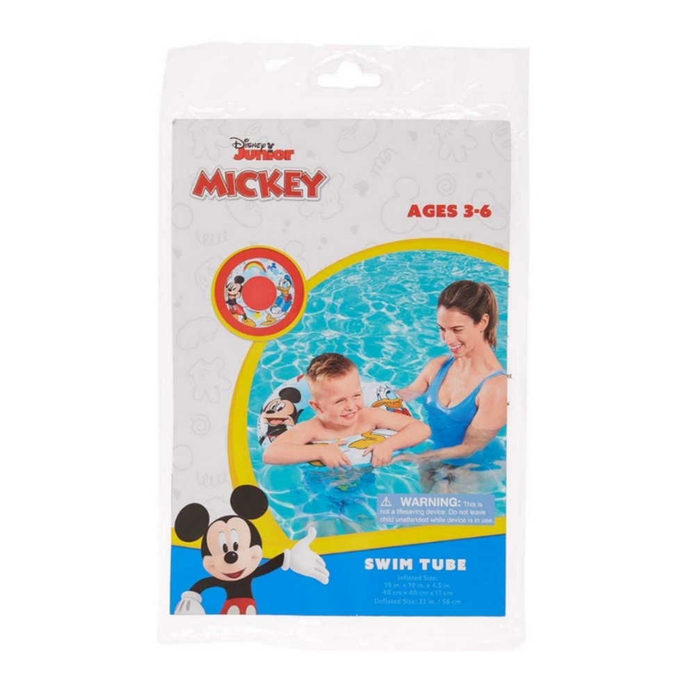 *5/$20* NEW Disney Mickey Mouse Donald Duck Licensed Round Inflatable Swim Tube